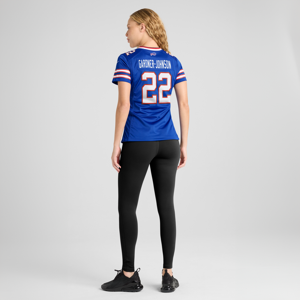 Women's Buffalo Bills Chauncey Gardner-Johnson Royal Team Game Jersey