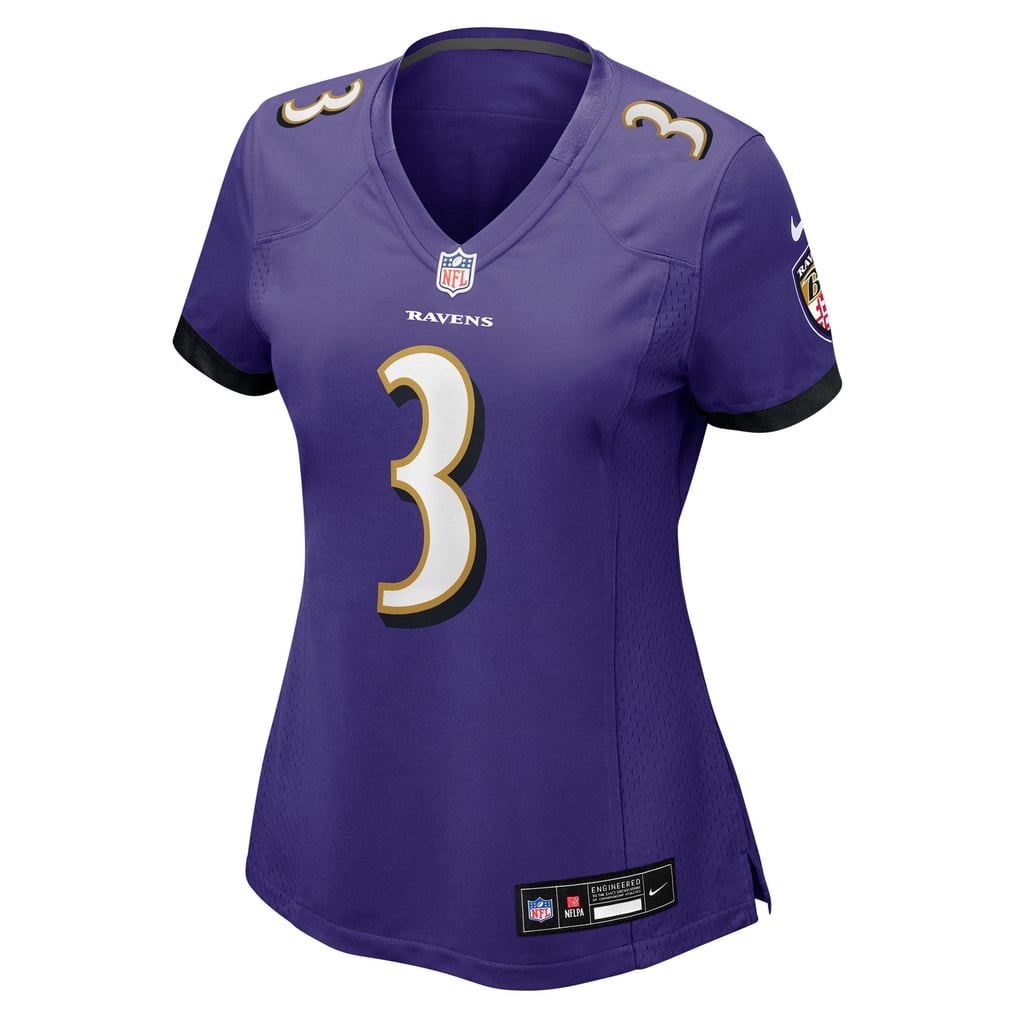 Women's Baltimore Ravens Chidobe Awuzie Purple Team Game Jersey