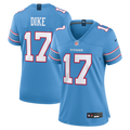Women's Tennessee Titans Chimere Dike Light Blue Team Game Jersey