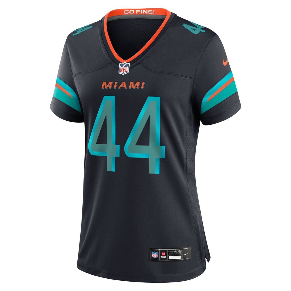 Women's Miami Dolphins Chop Robinson Navy Rivalries Collection Game Jersey