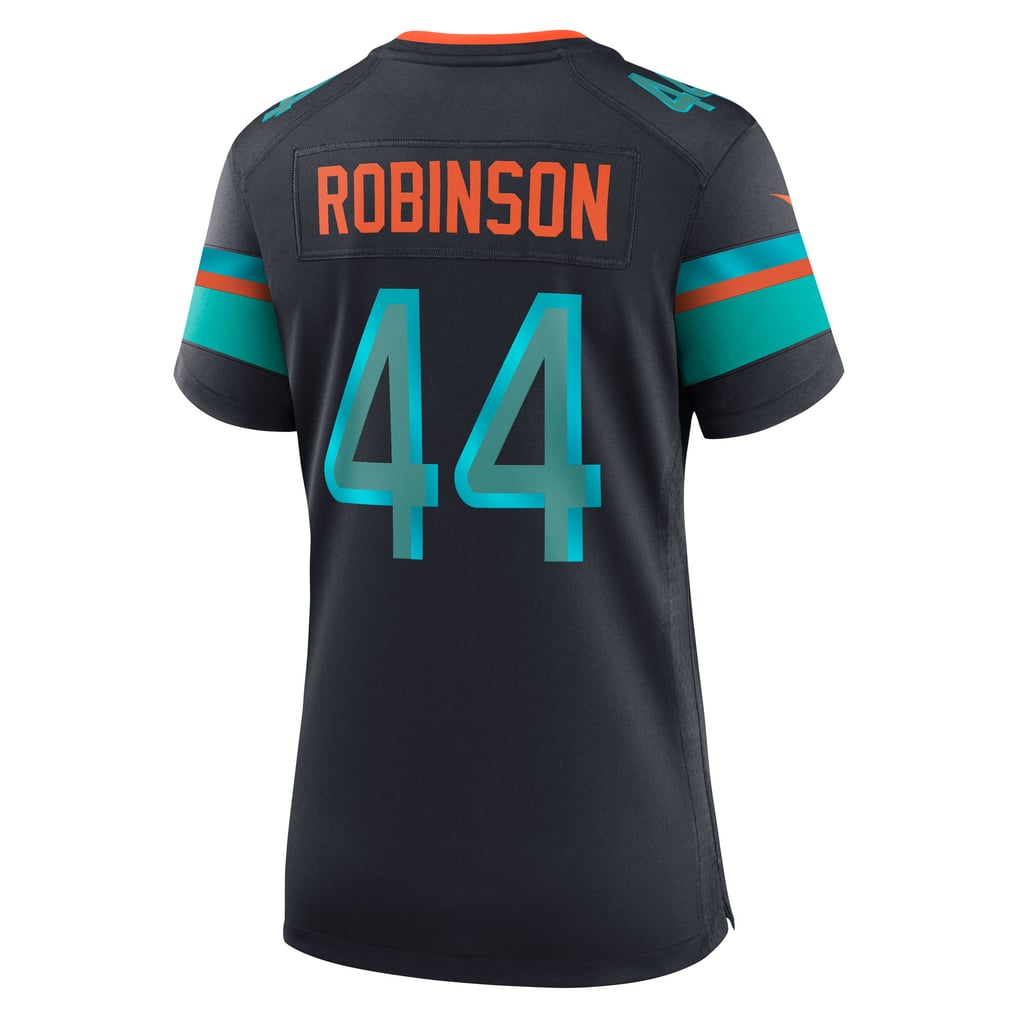Women's Miami Dolphins Chop Robinson Navy Rivalries Collection Game Jersey