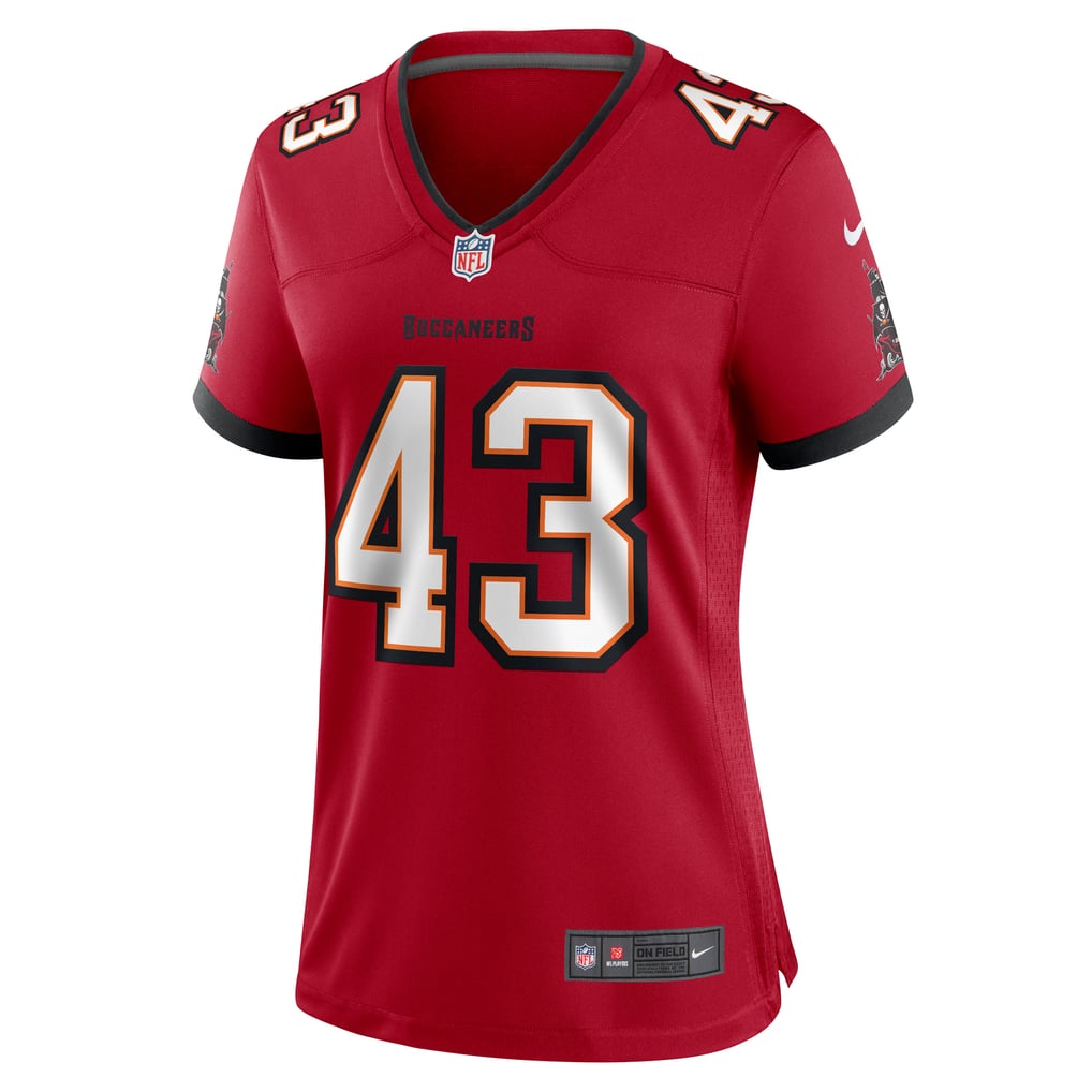 Women's Tampa Bay Buccaneers Chris Braswell Red Team Game Jersey