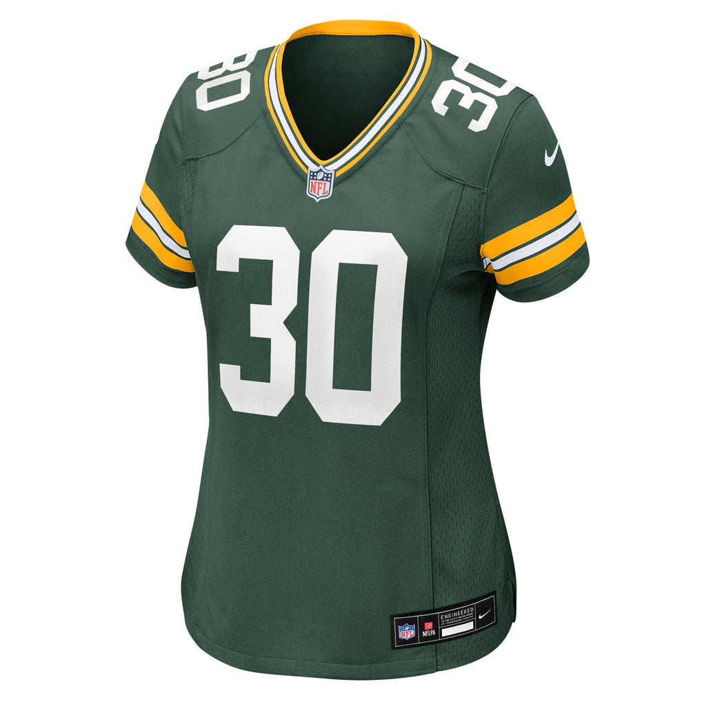 Women's Green Bay Packers Chris Brooks Green Team Game Jersey