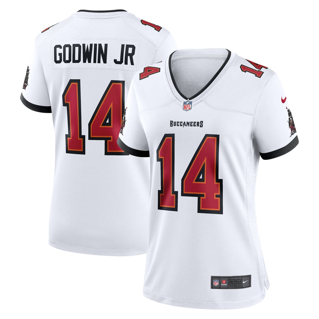 Women's Tampa Bay Buccaneers Chris Godwin Jr. White Game Player Jersey