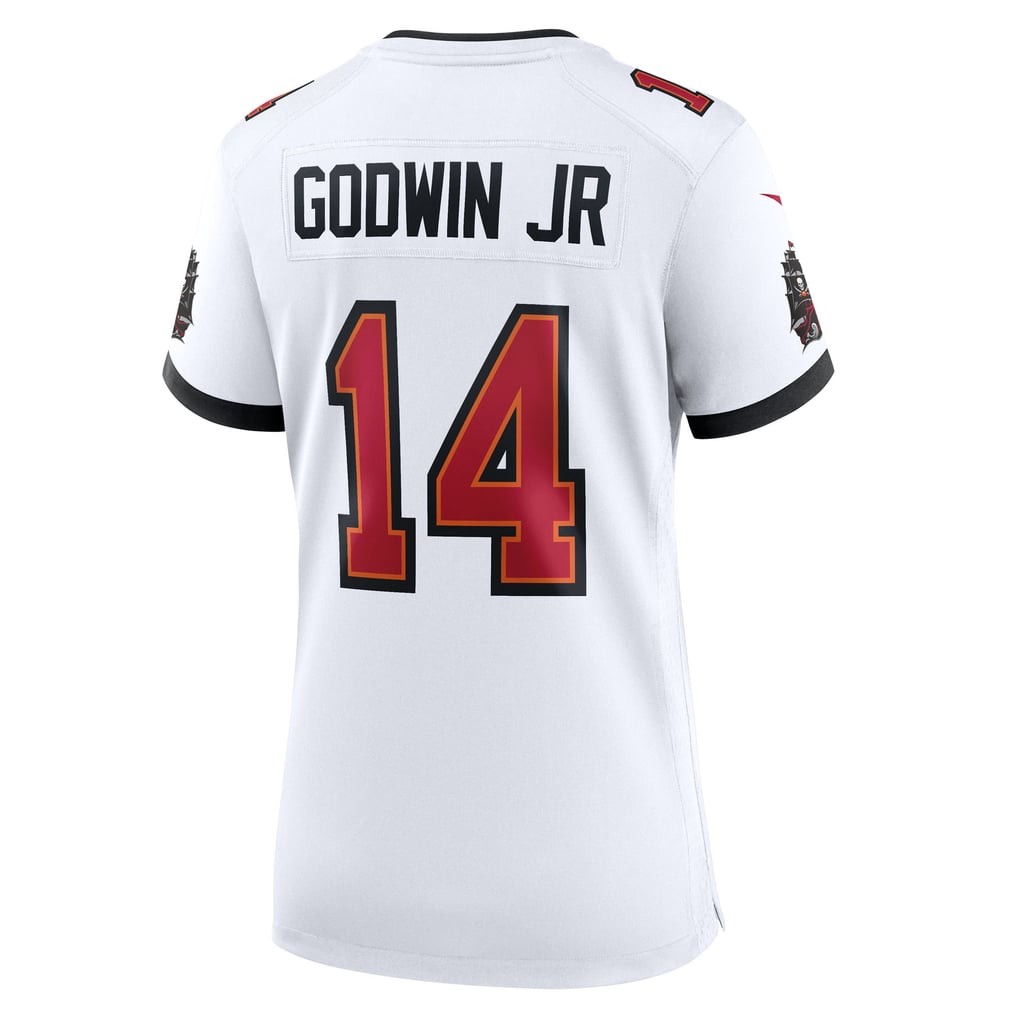 Women's Tampa Bay Buccaneers Chris Godwin Jr. White Game Player Jersey