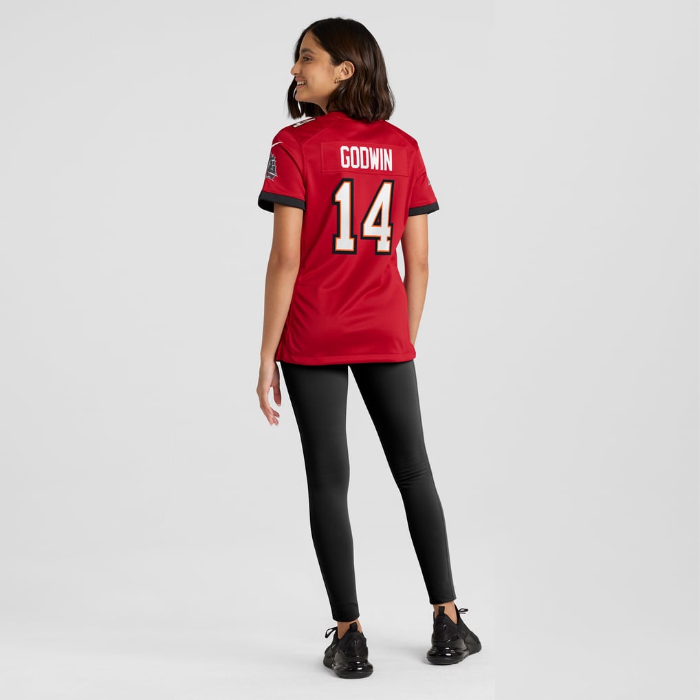 Women's Tampa Bay Buccaneers Chris Godwin Red Game Player Jersey
