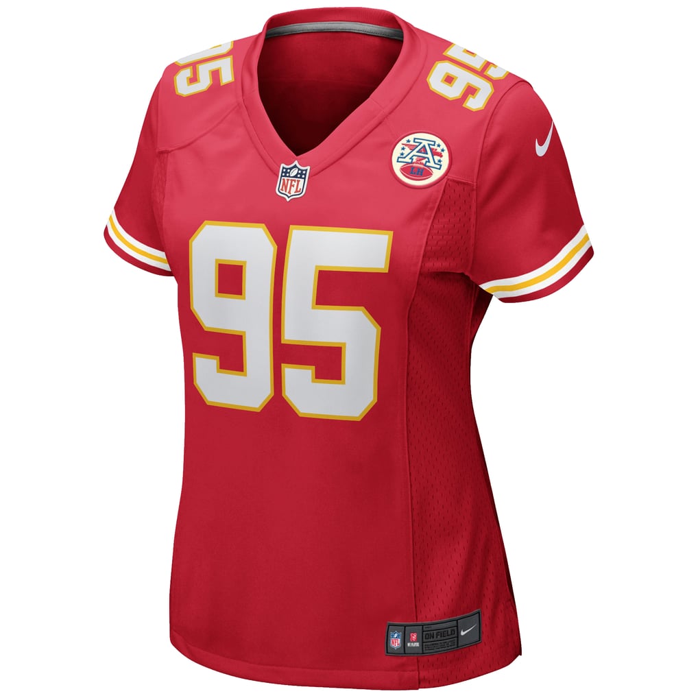 Women's Chris Jones Red Kansas City Chiefs Game Jersey