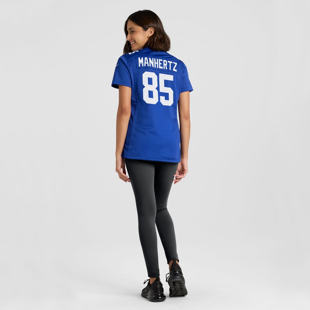 Women's New York Giants Chris Manhertz Royal Game Jersey