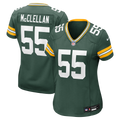 Women's Green Bay Packers Chris McClellan Green Team Game Jersey