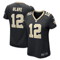 Women's New Orleans Saints Chris Olave Black Game Player Jersey