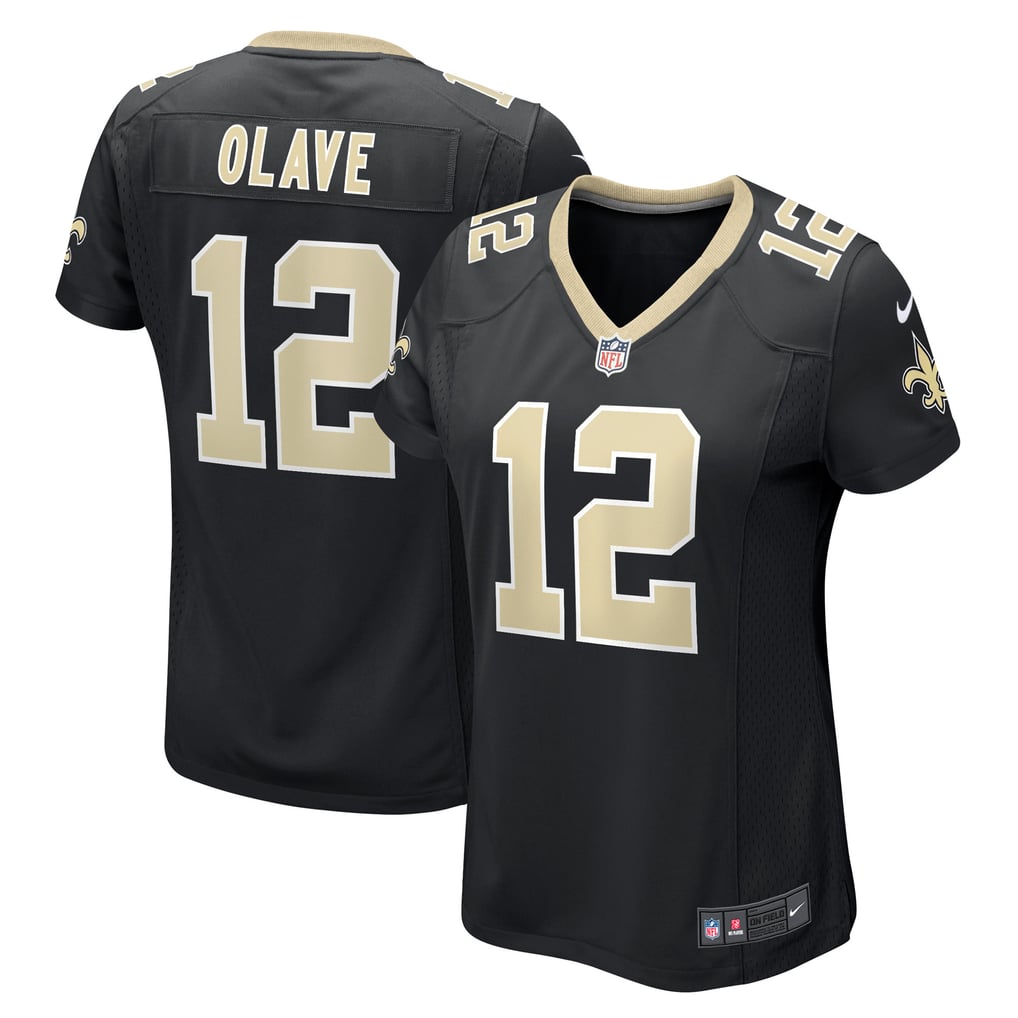 Women's New Orleans Saints Chris Olave Black Game Player Jersey