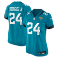 Women's Jacksonville Jaguars Chris Rodriguez Jr. Teal Team Game Jersey