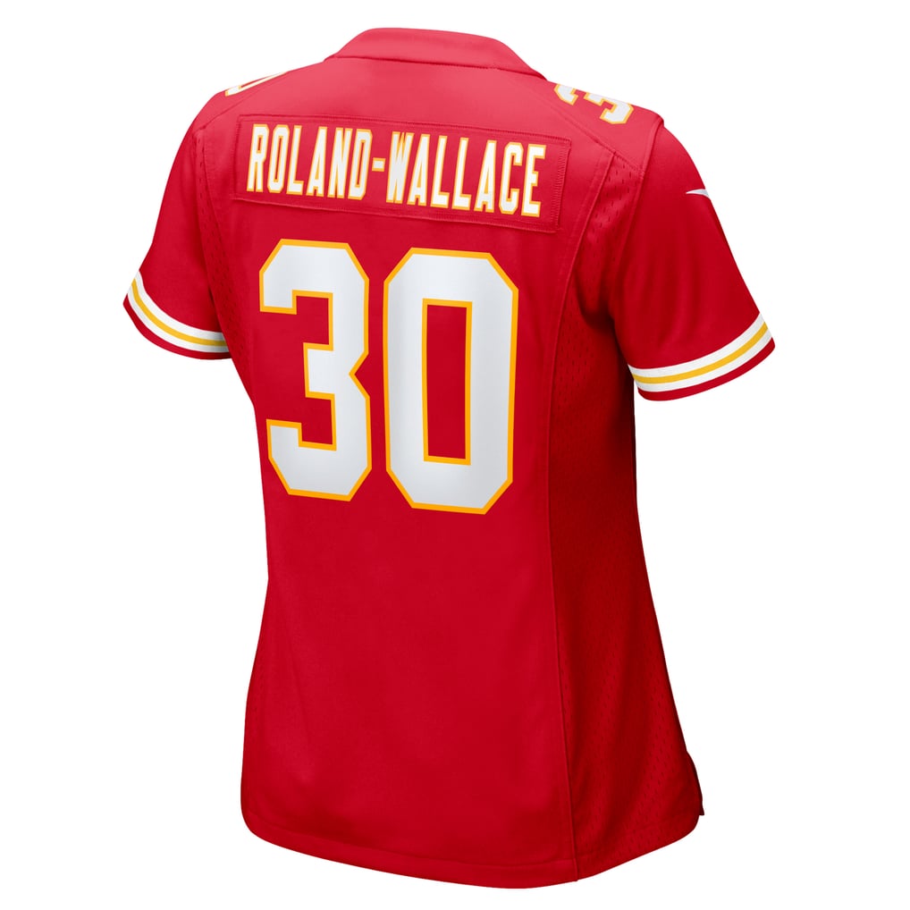 Women's Kansas City Chiefs Chris Roland-Wallace Red Game Jersey
