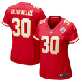 Women's Kansas City Chiefs Chris Roland-Wallace Red Game Jersey