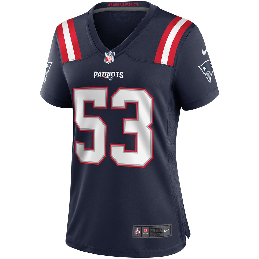 Women's New England Patriots Chris Slade Navy Game Retired Player Jersey