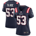Women's New England Patriots Chris Slade Navy Game Retired Player Jersey