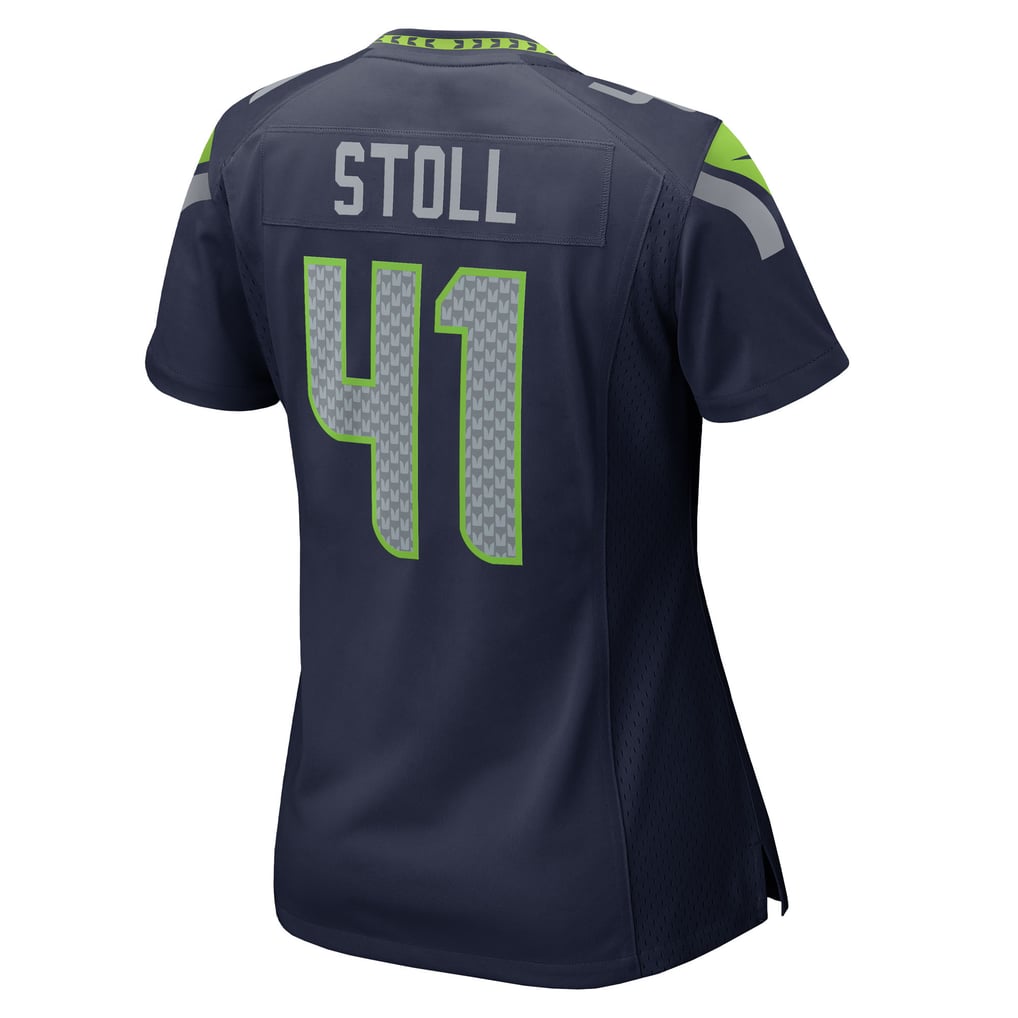 Women's Seattle Seahawks Chris Stoll College Navy Team Game Jersey