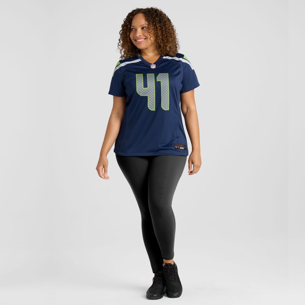 Women's Seattle Seahawks Chris Stoll College Navy Team Game Jersey