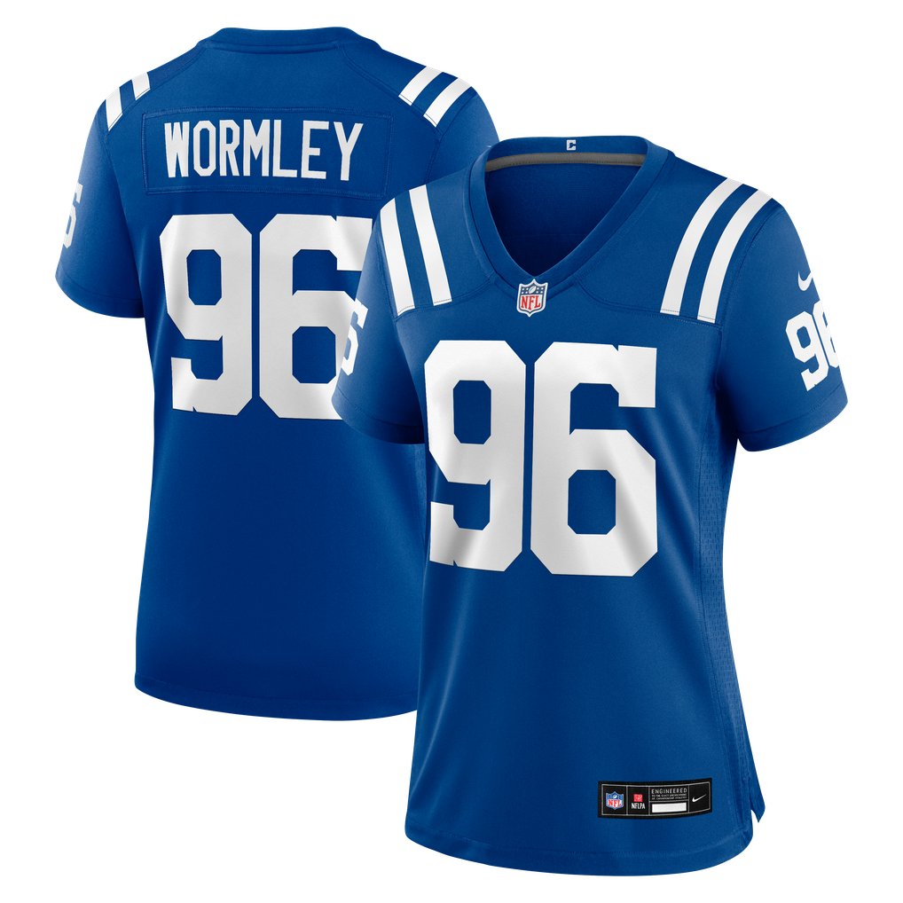 Women's Indianapolis Colts Chris Wormley Royal Team Game Jersey