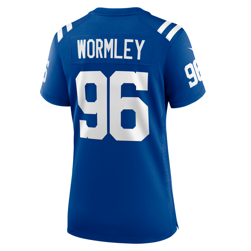 Women's Indianapolis Colts Chris Wormley Royal Team Game Jersey