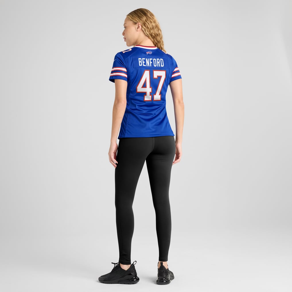 Women's Buffalo Bills Christian Benford Royal Game Jersey