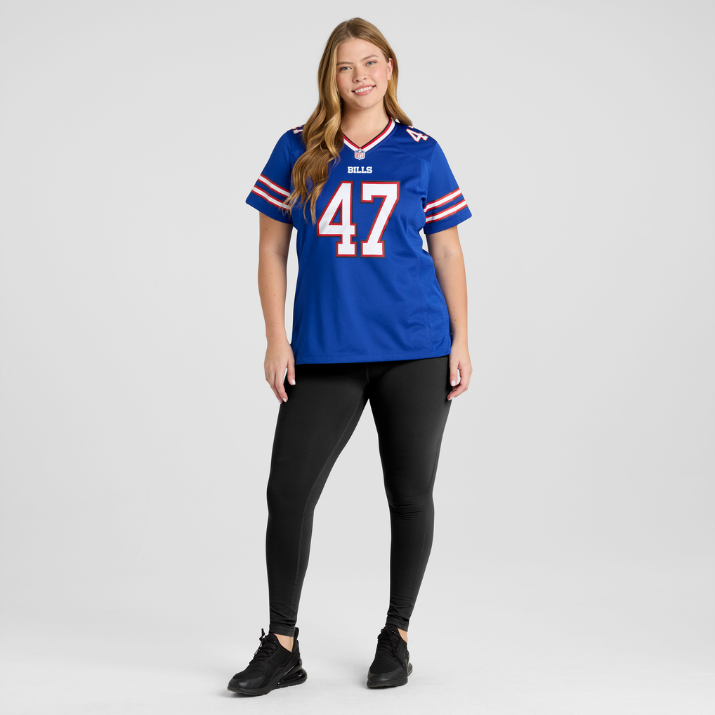 Women's Buffalo Bills Christian Benford Royal Game Jersey