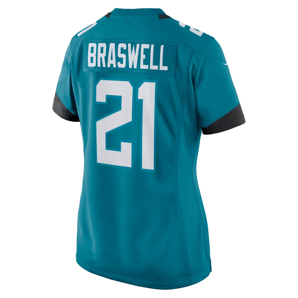 Women's Jacksonville Jaguars Christian Braswell Teal Team Game Jersey