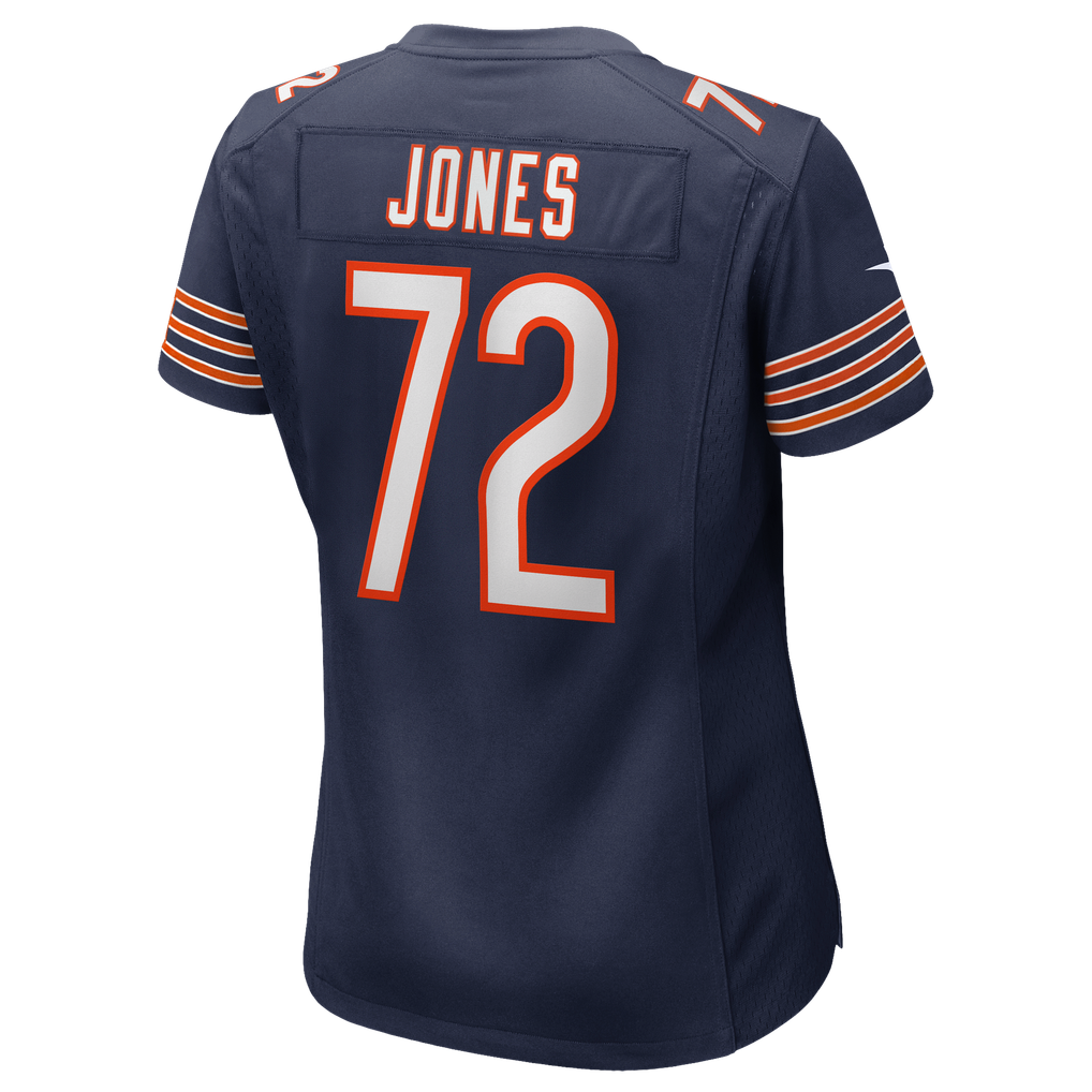 Women's Chicago Bears Christian Jones Navy Team Game Jersey