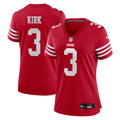 Women's San Francisco 49ers Christian Kirk Scarlet Team Game Jersey