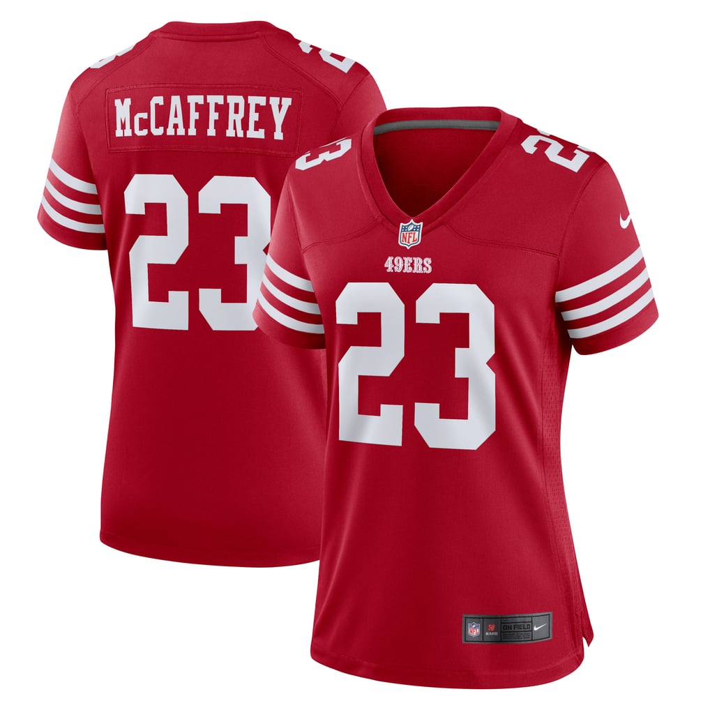 Women's San Francisco 49ers Christian McCaffrey Scarlet Player Jersey