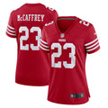Women's San Francisco 49ers Christian McCaffrey Scarlet Player Jersey