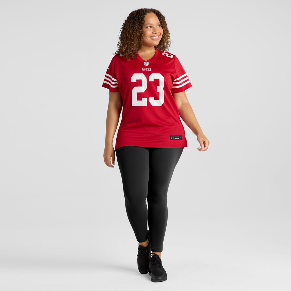 Women's San Francisco 49ers Christian McCaffrey Scarlet Player Jersey