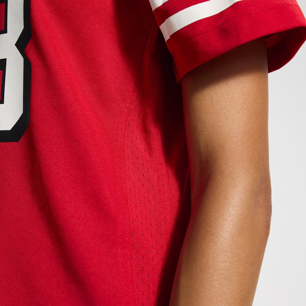 Women's San Francisco 49ers Christian McCaffrey Scarlet Player Jersey
