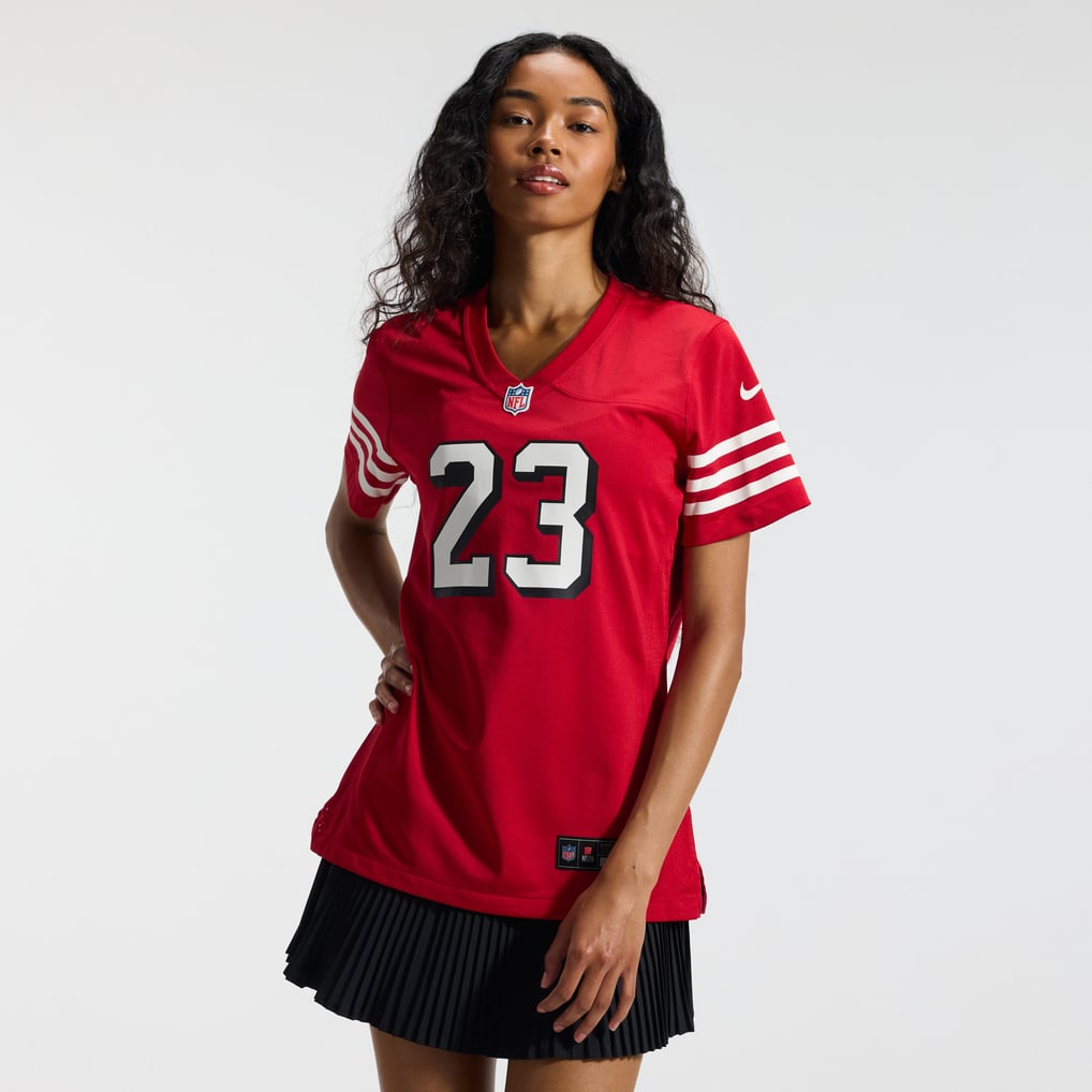 Women's San Francisco 49ers Christian McCaffrey Scarlet Player Jersey