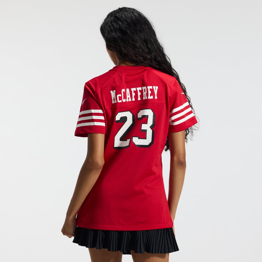 Women's San Francisco 49ers Christian McCaffrey Scarlet Player Jersey