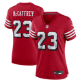 Women's San Francisco 49ers Christian McCaffrey Scarlet Player Jersey