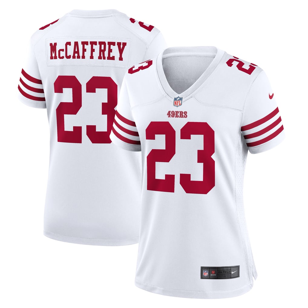 Women's San Francisco 49ers Christian McCaffrey White Player Jersey
