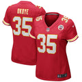 Women's Kansas City Chiefs Christian Okoye Red Game Retired Player Jersey