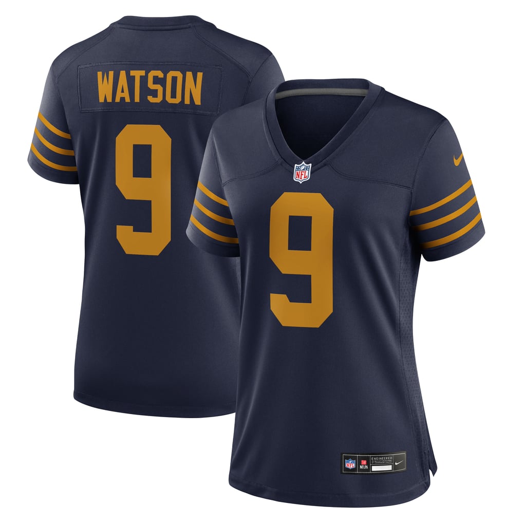 Women's Green Bay Packers Christian Watson Navy The 1923 Classic Game Jersey