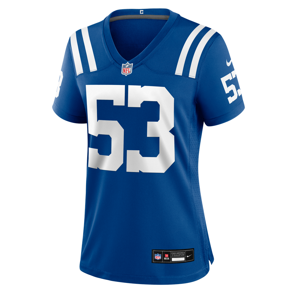 Women's Indianapolis Colts CJ Allen Royal Team Game Jersey