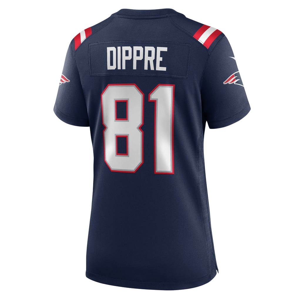 Women's New England Patriots CJ Dippre Navy Team Game Jersey