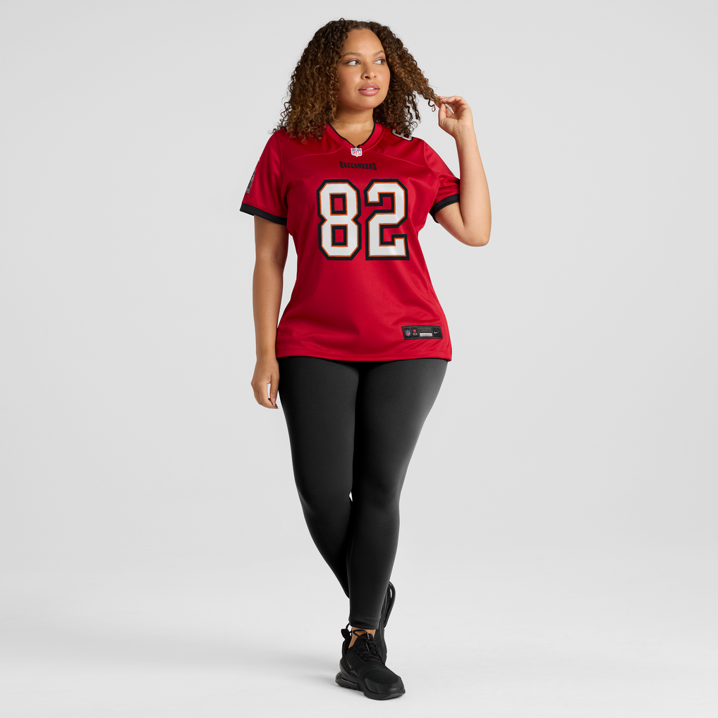 Women's Tampa Bay Buccaneers CJ Dippre Red Team Game Jersey