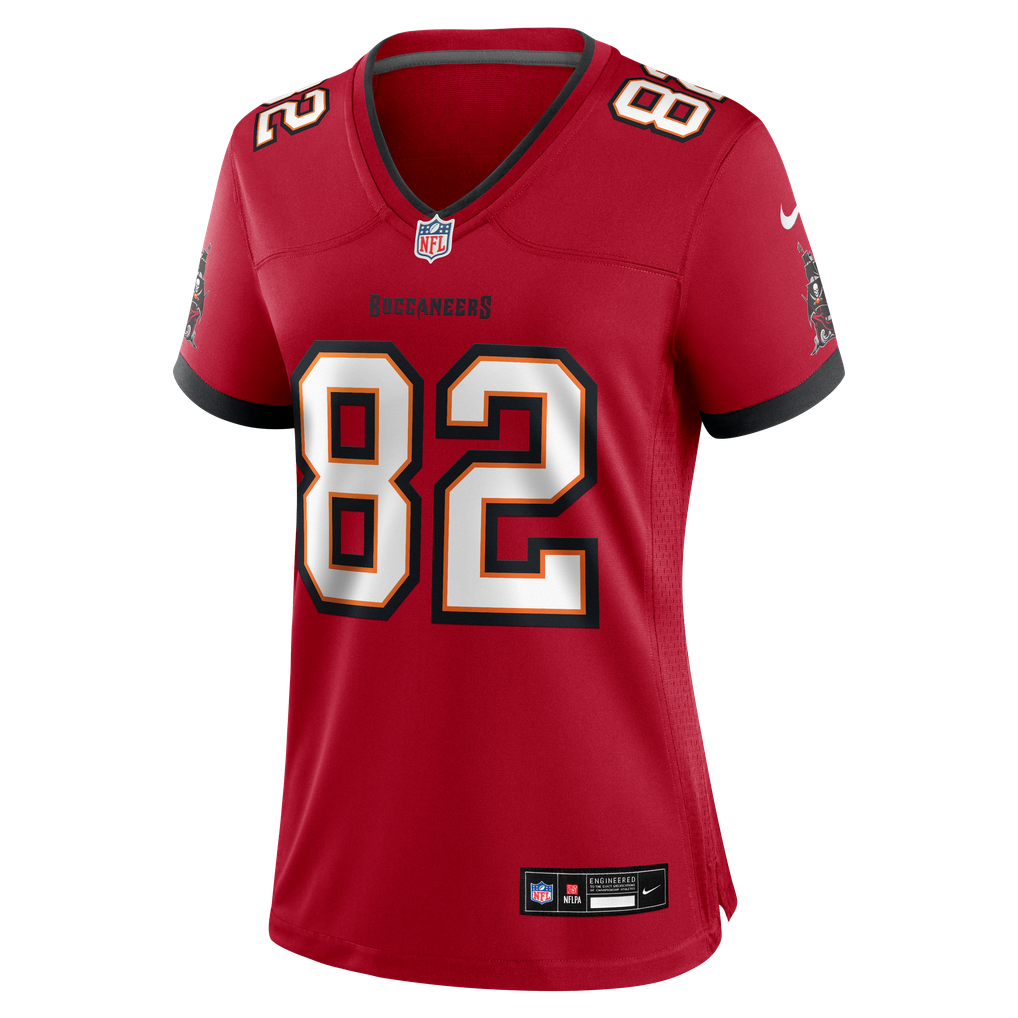 Women's Tampa Bay Buccaneers CJ Dippre Red Team Game Jersey