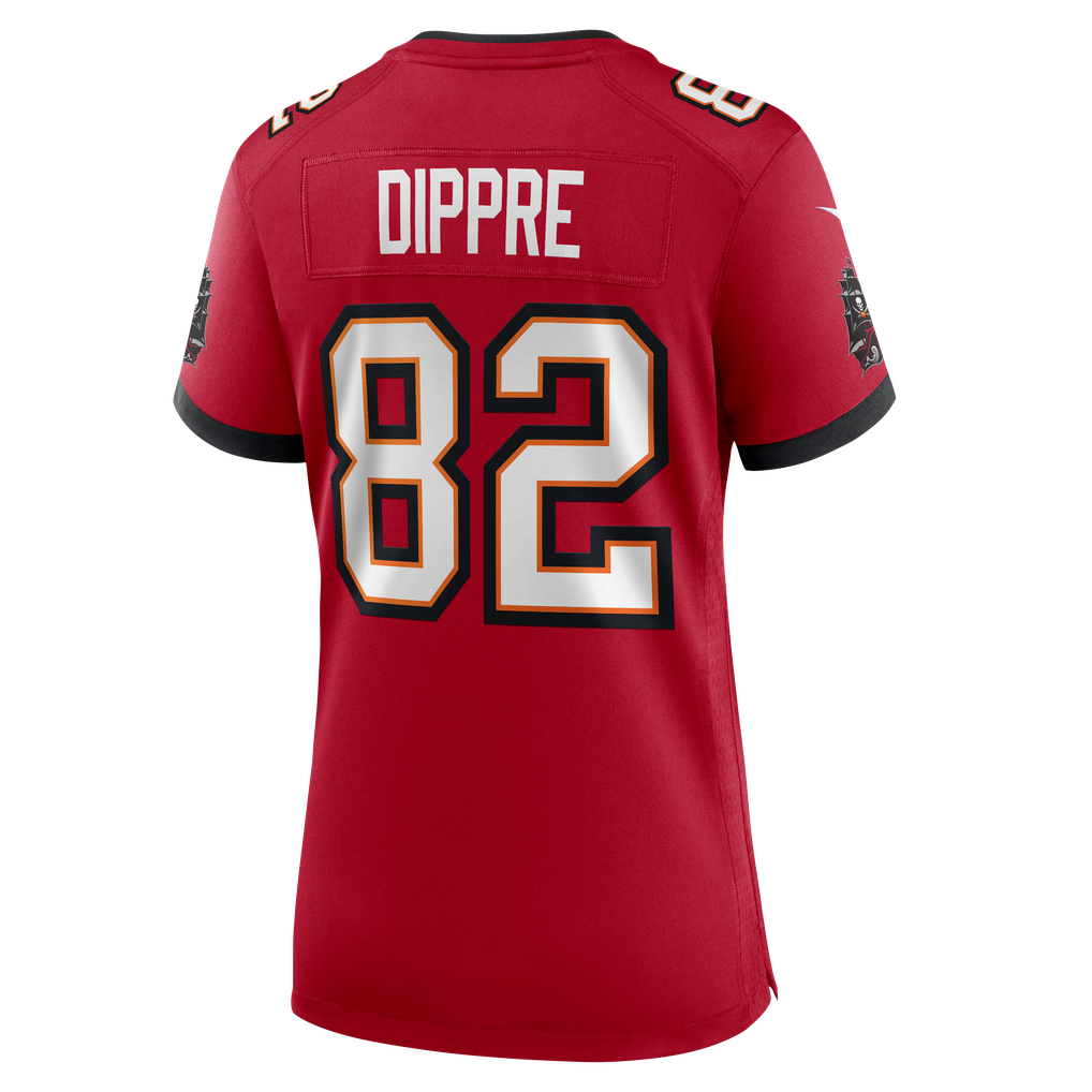 Women's Tampa Bay Buccaneers CJ Dippre Red Team Game Jersey