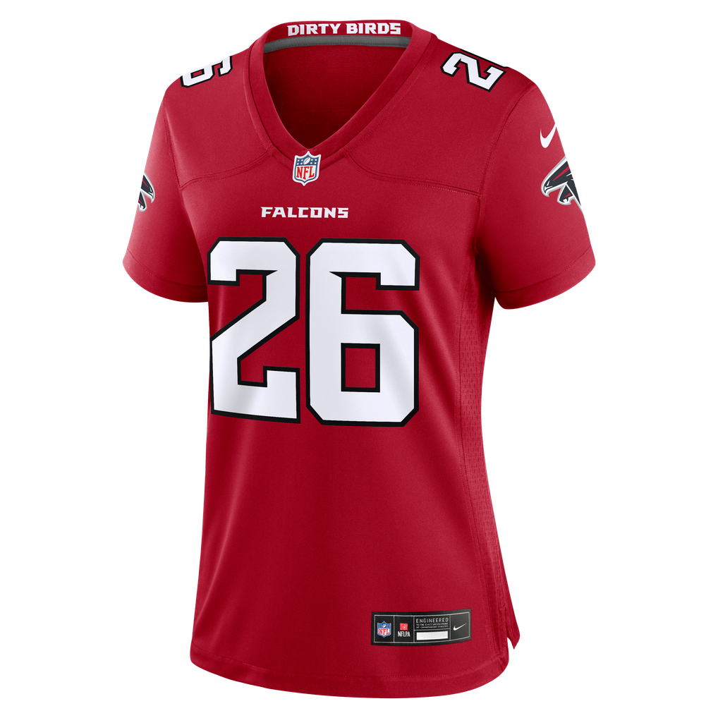 Women's Atlanta Falcons CJ Henderson Red Team Game Jersey