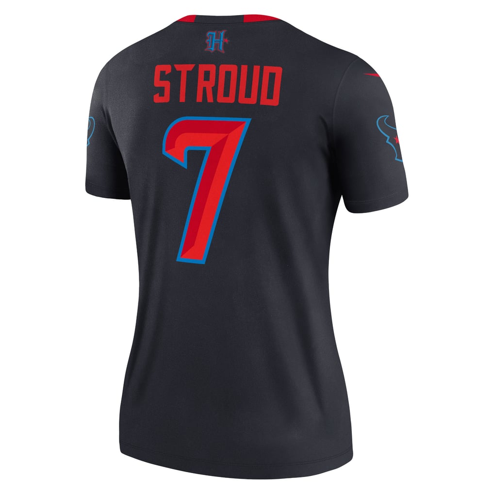 Women's Houston Texans C.J. Stroud Navy Alternate Legend Player Performance Top