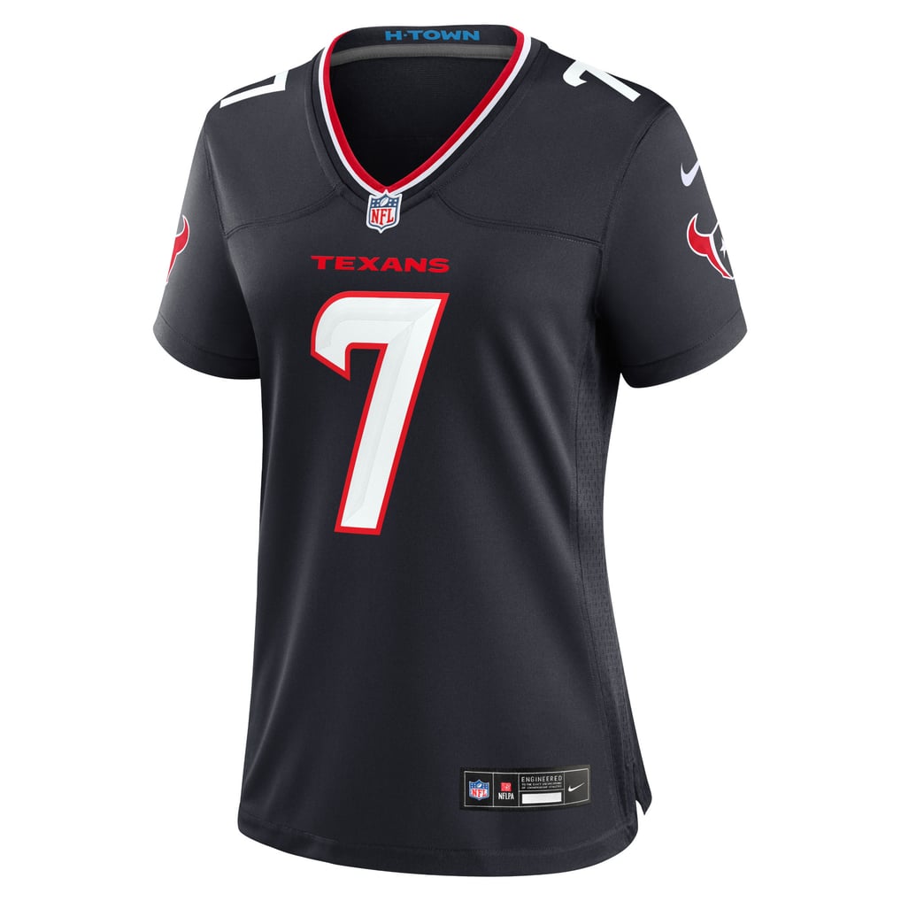 Women's Houston Texans C.J. Stroud Navy Game Jersey