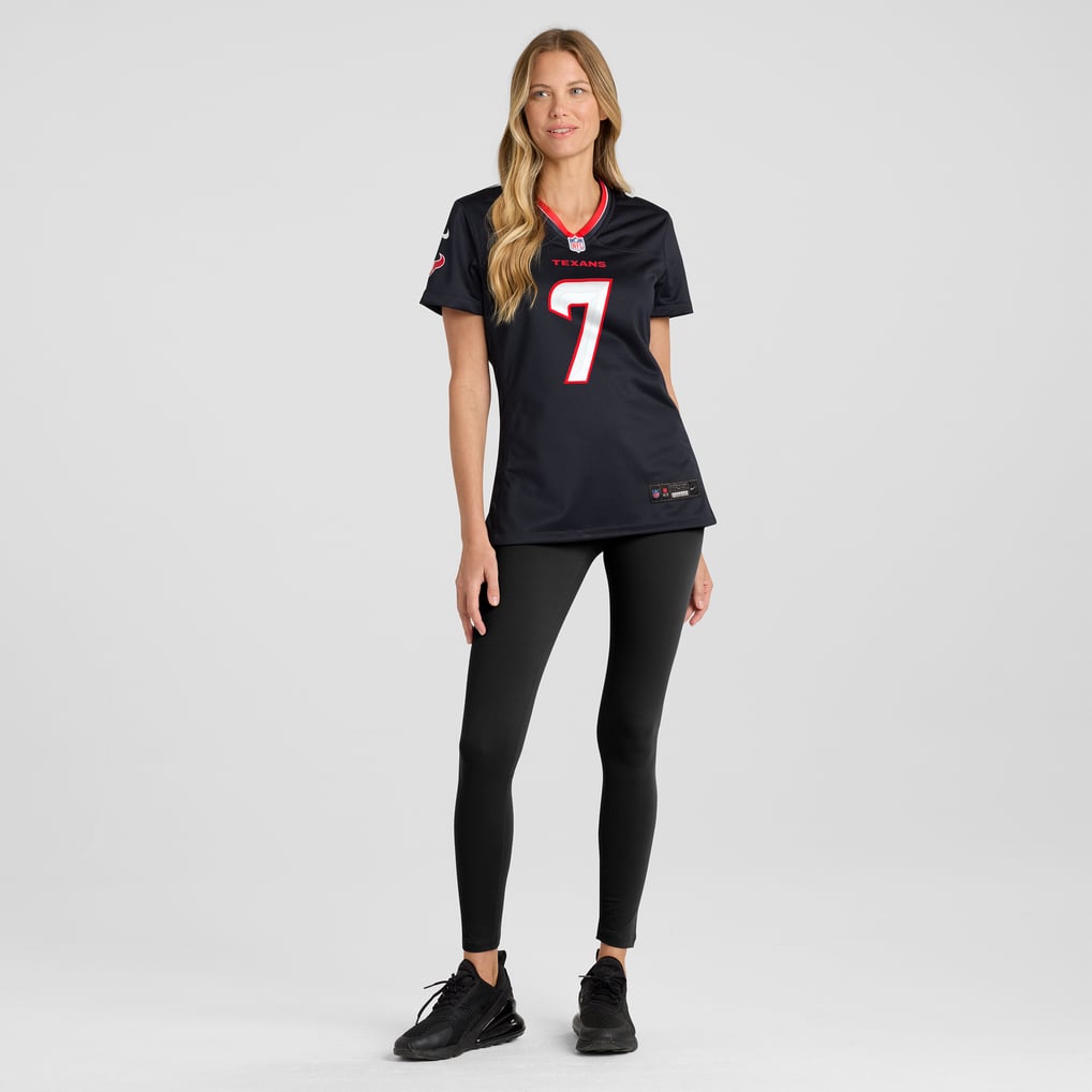 Women's Houston Texans C.J. Stroud Navy Game Jersey