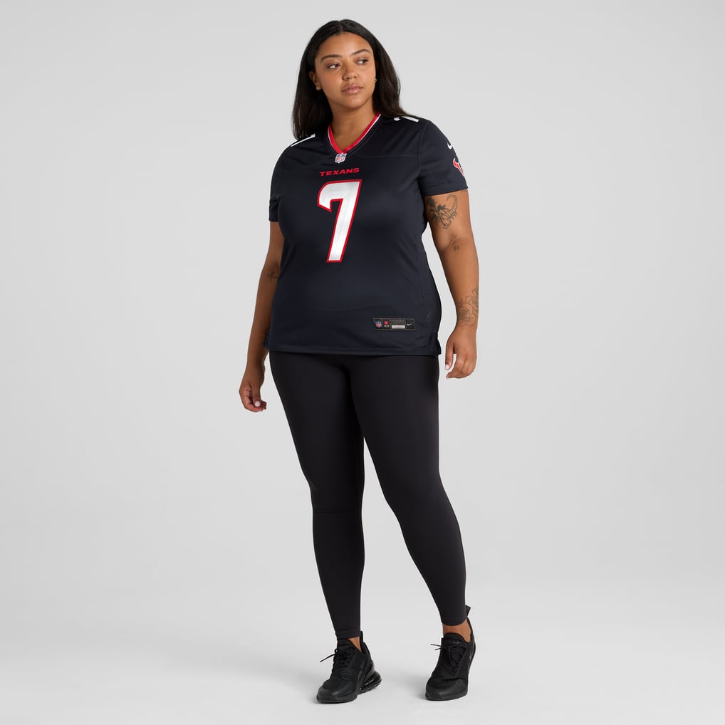 Women's Houston Texans C.J. Stroud Navy Game Jersey