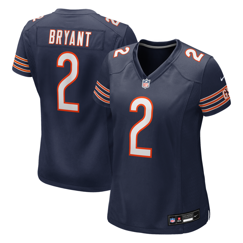 Women's Chicago Bears Coby Bryant Navy Team Game Jersey